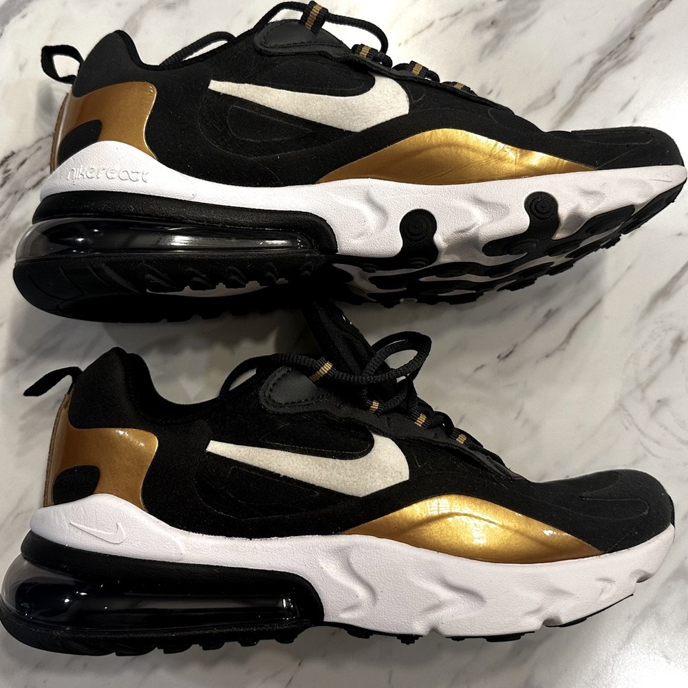 COPY - Nike Air Max 270 React Metallic Gold